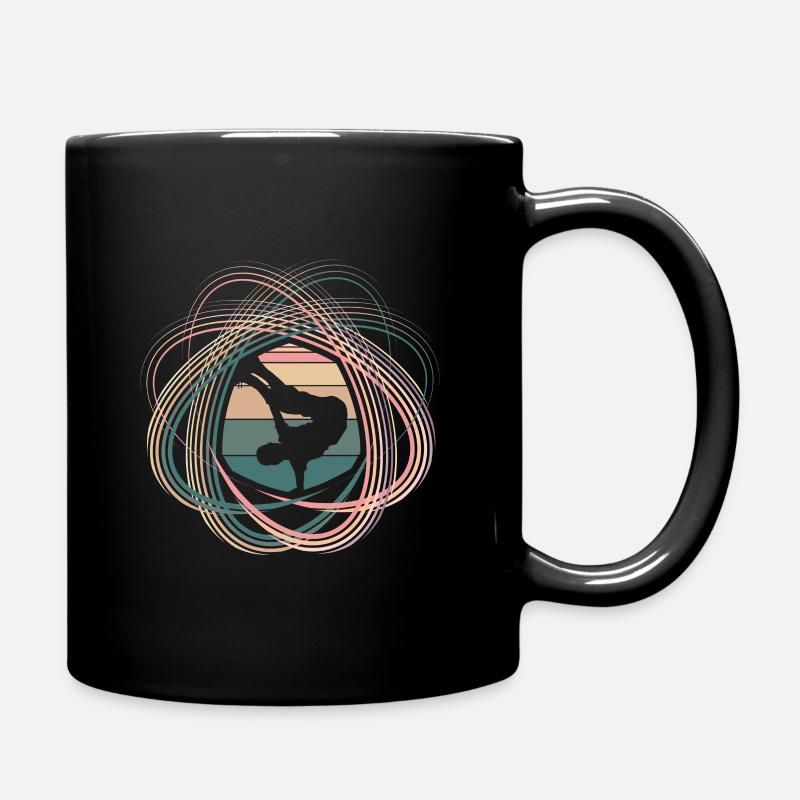 Breakdance - Tasse einfarbig - Schwarz
