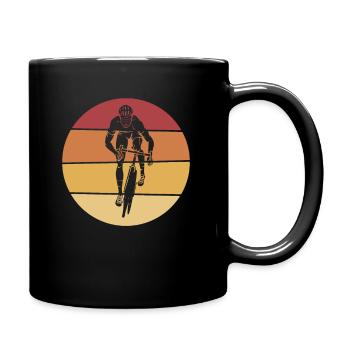 Road cyclists - Full Colour Mug - black - Right