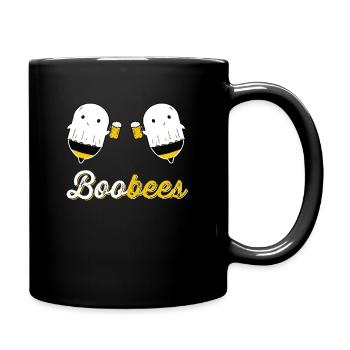Boo Bees Couples Halloween Costume drôle - Mug uni - noir - Droite