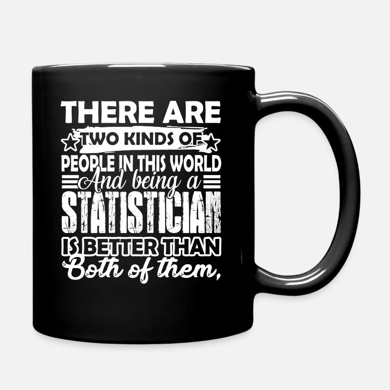 Statisticien être un statisticien - Mug uni - noir