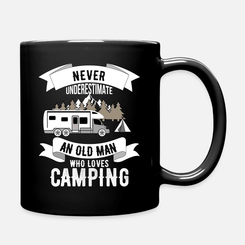 Camper - Tasse einfarbig - Schwarz