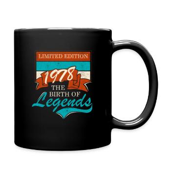 Born in 1978 - Full Colour Mug - black - Right