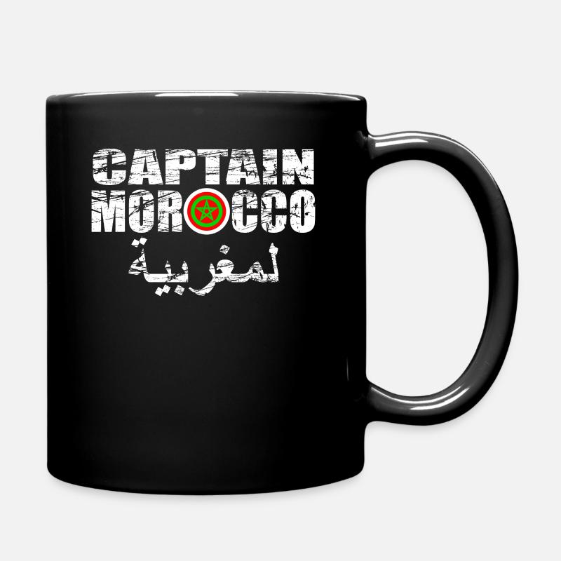 RIF Amazigh, Morocco ,Berber,Marokko, Nador,Maroc - Tasse einfarbig - Schwarz