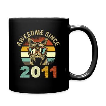 Awesome Since 2011 - Mug uni - noir - Droite