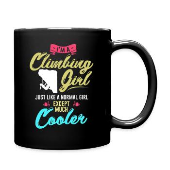 Montée - Mug uni - noir - Droite