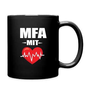 MFA - Tasse einfarbig - Schwarz - Rechts