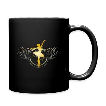 Danseuse de ballet - Mug uni - noir - Droite