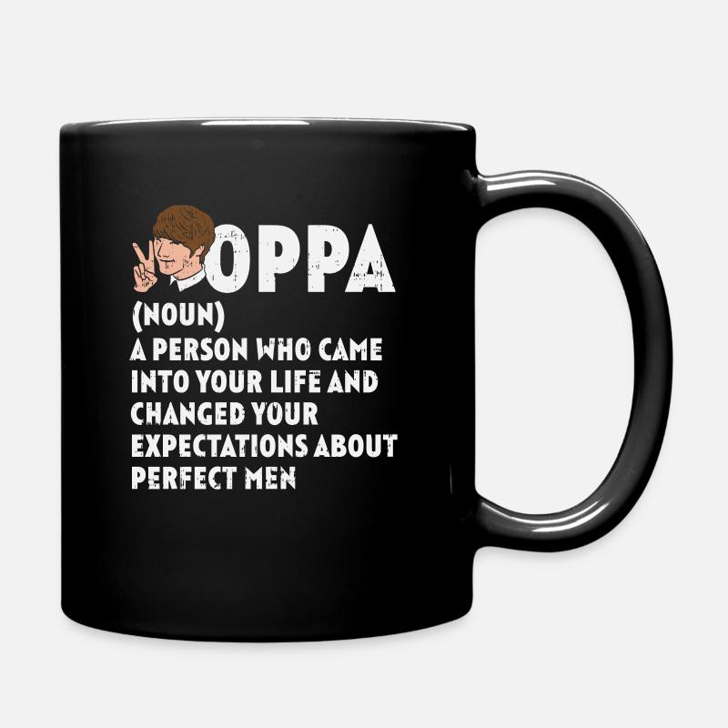 k-pop, k-drama, corée, coréen, hangul, idole - Mug uni - noir