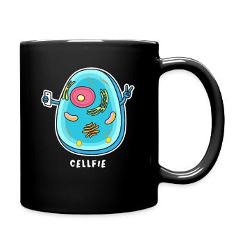 Cellfie - Full Colour Mug - black - Right