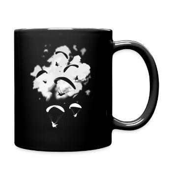 Paraglider - Full Colour Mug - black - Right