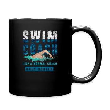 Entraîneur de natation natation - Mug uni - noir - Droite