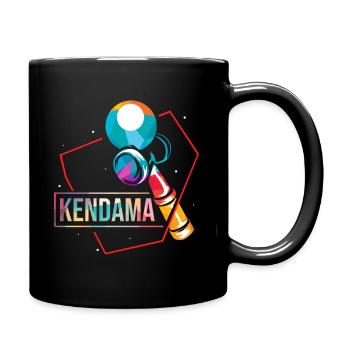 Kendama Japan Kromkendama - Tasse einfarbig - Schwarz - Rechts