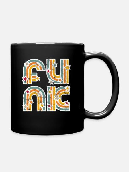 Funk musique rétro - Mug uni - noir