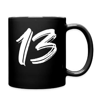 13 - Full Colour Mug - black - Right
