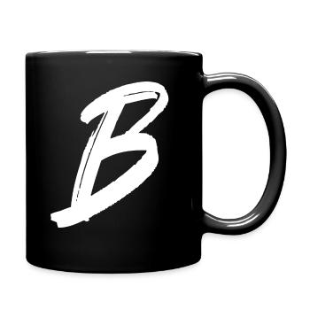 B - Full Colour Mug - black - Right