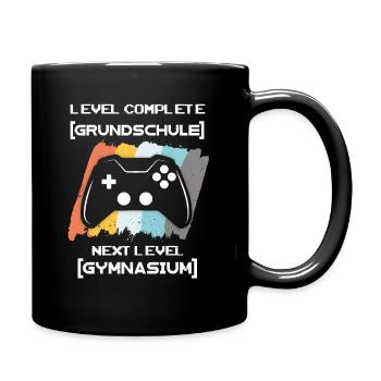 Gymnasium Einschulung 5. Klasse Gaming Gymi - Tasse einfarbig - Schwarz - Rechts