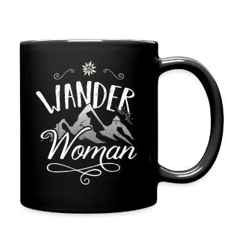 Randonnée Femme Montagne Alpinisme Femmes Randonnée - Mug uni - noir - Droite