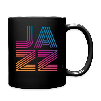jazz - Mug uni - noir - Droite
