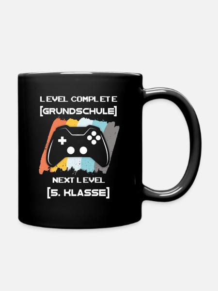 5th class training 5th class gaming level - Full Colour Mug - black