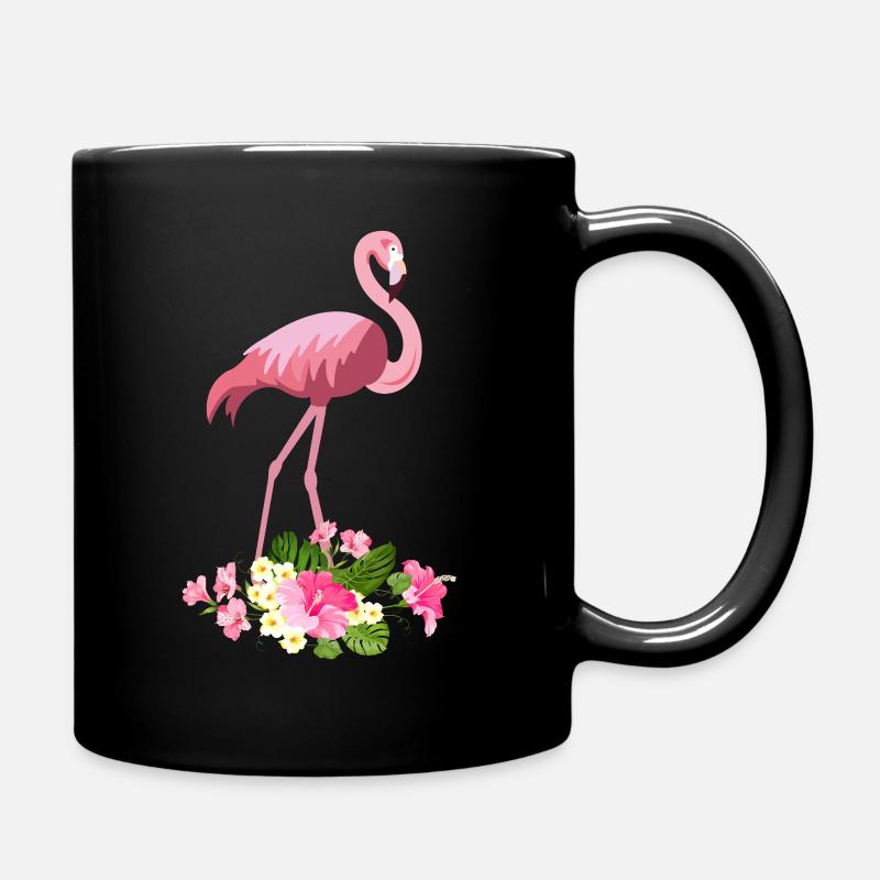 Flamingo - Mug uni - noir