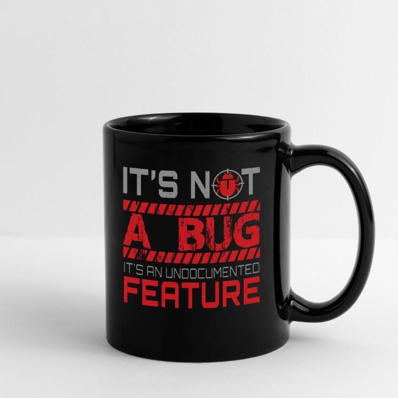 Programming - Its Not A Bug Full Colour Mug