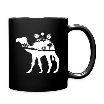 camel - Full Colour Mug - black - Right