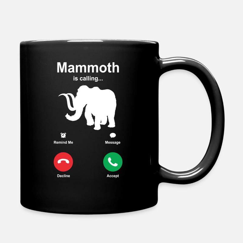 Mammut - Tasse einfarbig - Schwarz