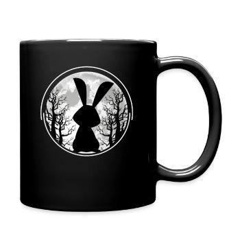 Hare - Full Colour Mug - black - Right