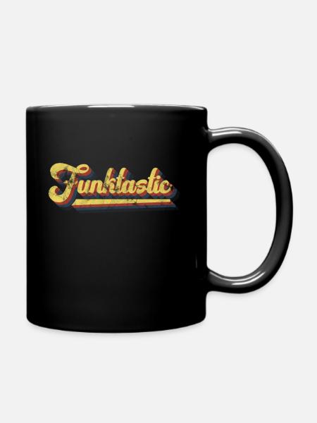 Funktastic Funky Funk - Full Colour Mug - black