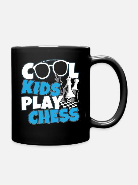 Chess Club Chessboard enfants échecs - Mug uni - noir