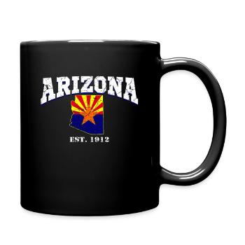 Arizona USA - Tasse einfarbig - Schwarz - Rechts