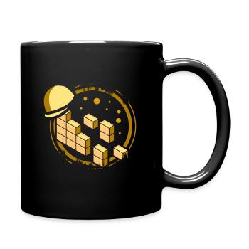 Bricklayer - Full Colour Mug - black - Right
