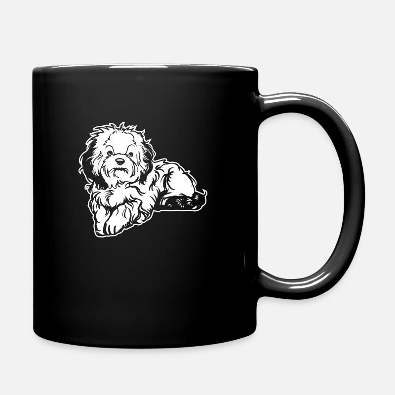 Bolonka Zwetna - Tasse einfarbig - Schwarz