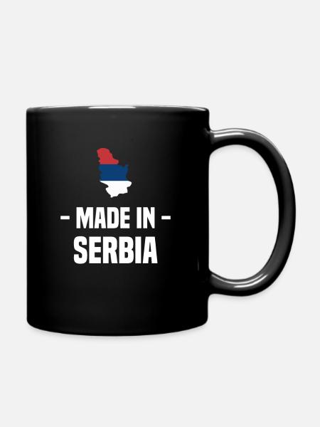 Serbie! - Mug uni - noir