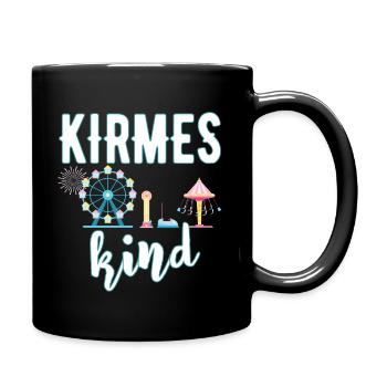 Kirmeskind fun fair Rummel Volksfest showman - Full Colour Mug - black - Right