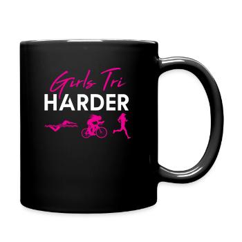 Grils Tri Triathlon - Mug uni - noir - Droite