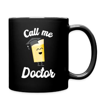 Call Me Doctor Graduation Vintage 2020 - Mug uni - noir - Droite