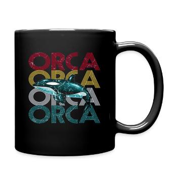 Orca - Mug uni - noir - Droite