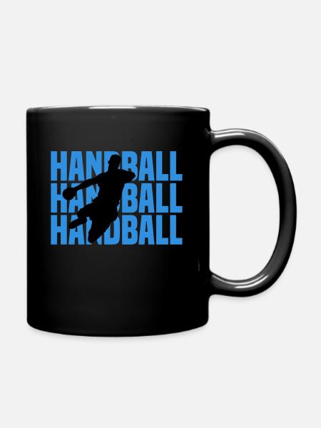Handball - Handball au lancer Tshirt - Mug uni - noir