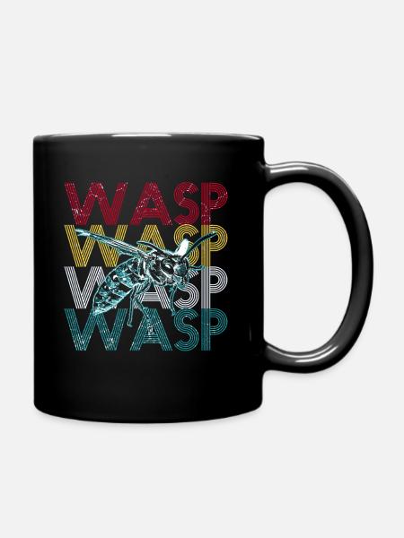 guêpe - Mug uni - noir