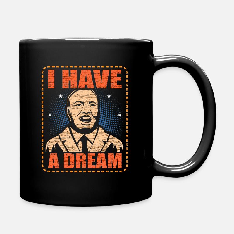 Martin Luther King - Mug uni - noir