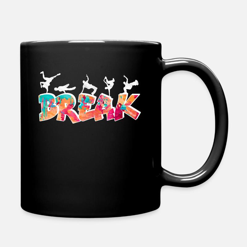 Breakdance Bboy Bgirl HipHop - Mug uni - noir