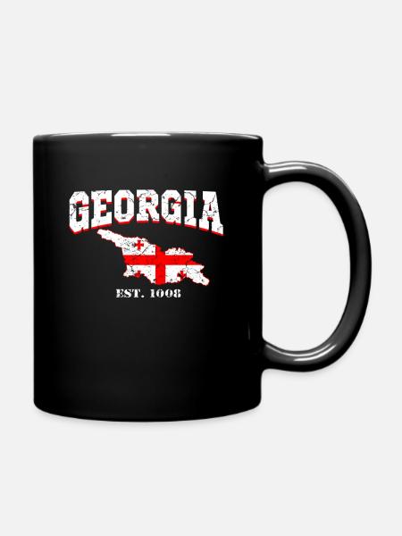 Géorgie - Mug uni - noir