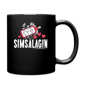 gin - Full Colour Mug - black - Right