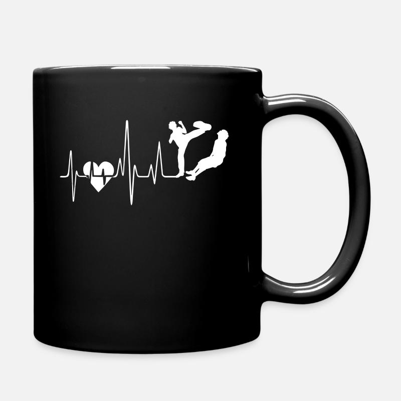 Krav Maga Krav Maga Heartbeat - Mug uni - noir