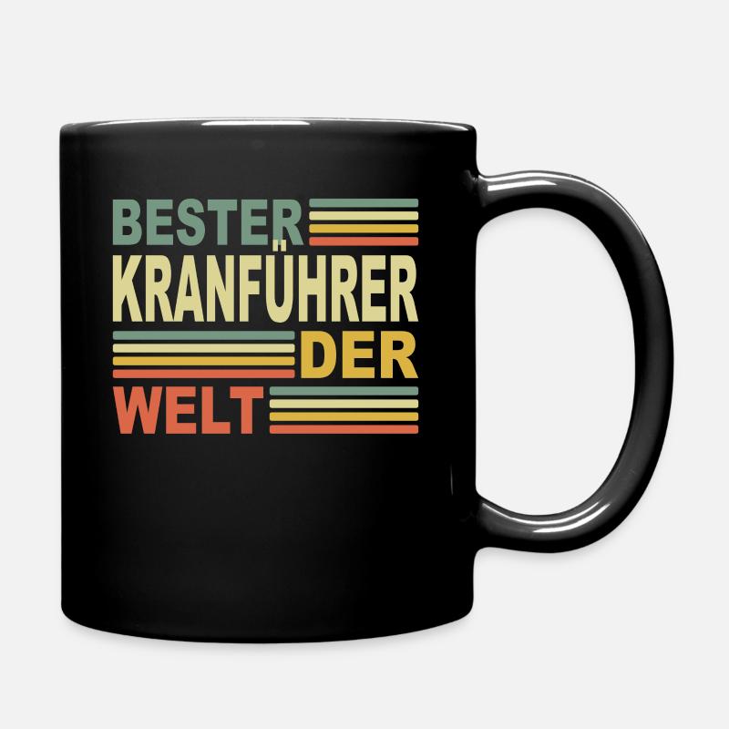 Meilleur opérateur de grue grue mobile - Mug uni - noir