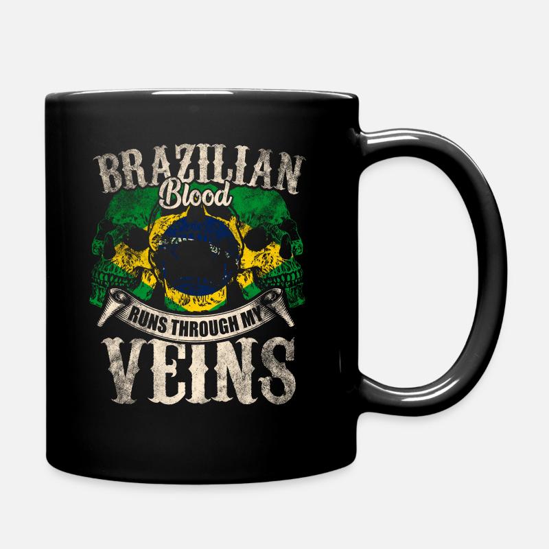Brazilian - Full Colour Mug - black