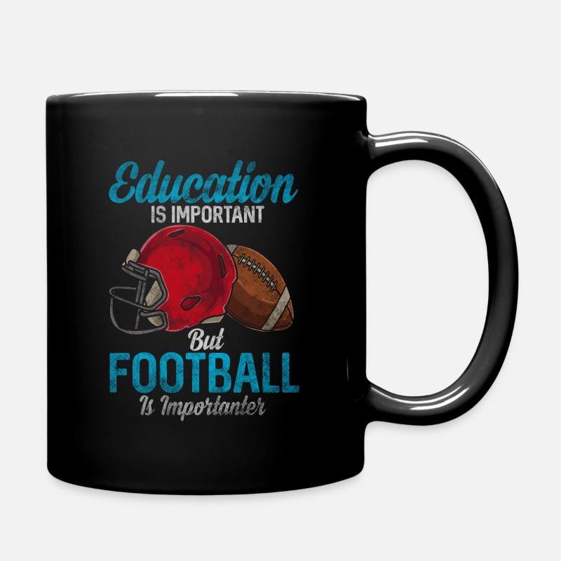 Football américain - Mug uni - noir