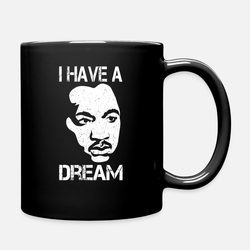 Martin Luther King - Tasse einfarbig - Schwarz
