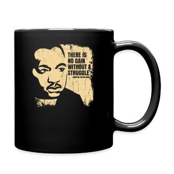 Martin Luther King - Full Colour Mug - black - Right